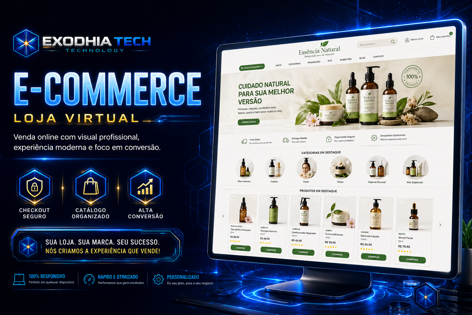 e-commerce Exodhia - E-commerce