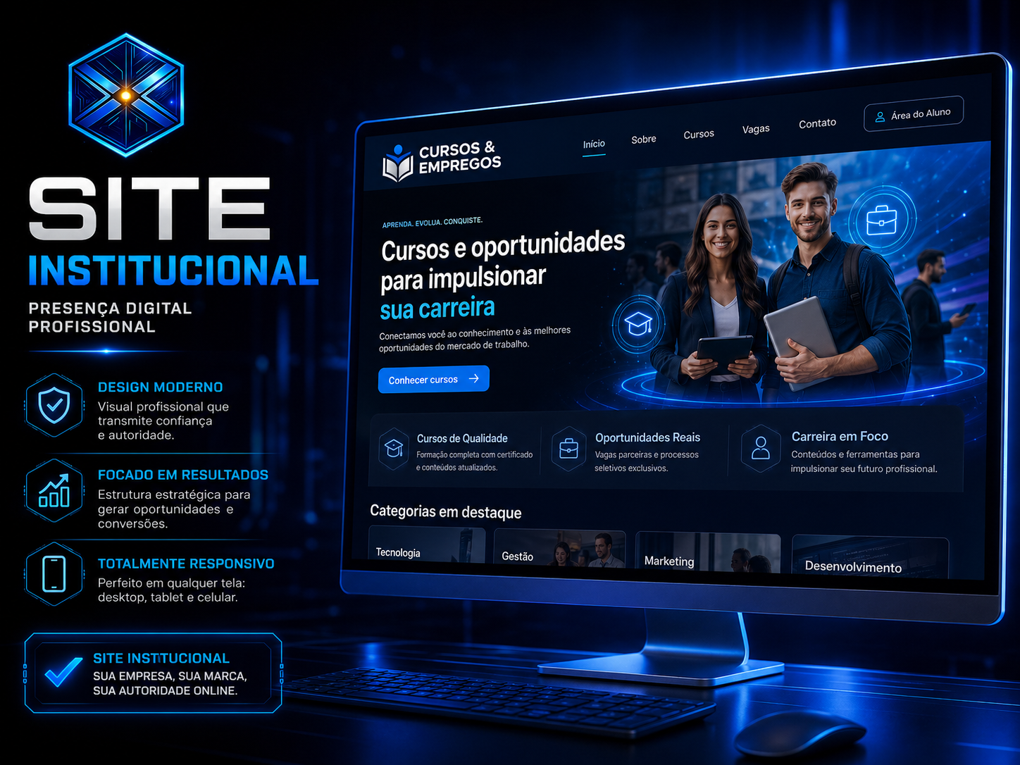 site institucional Exodhia - Site Institucional